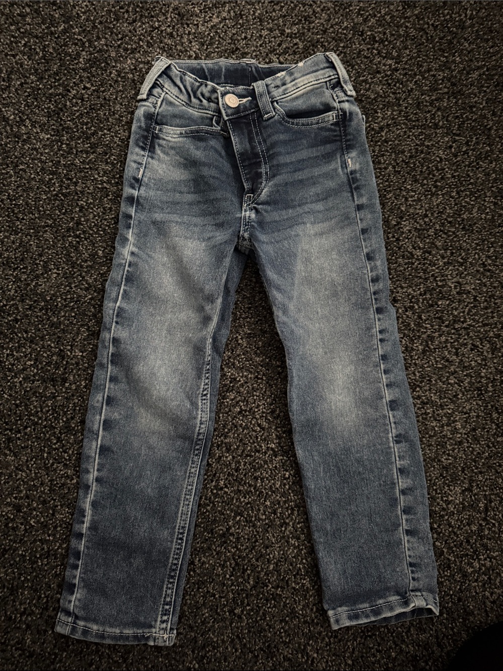 H&M Boys Mid Wash Blue Denim Jeans